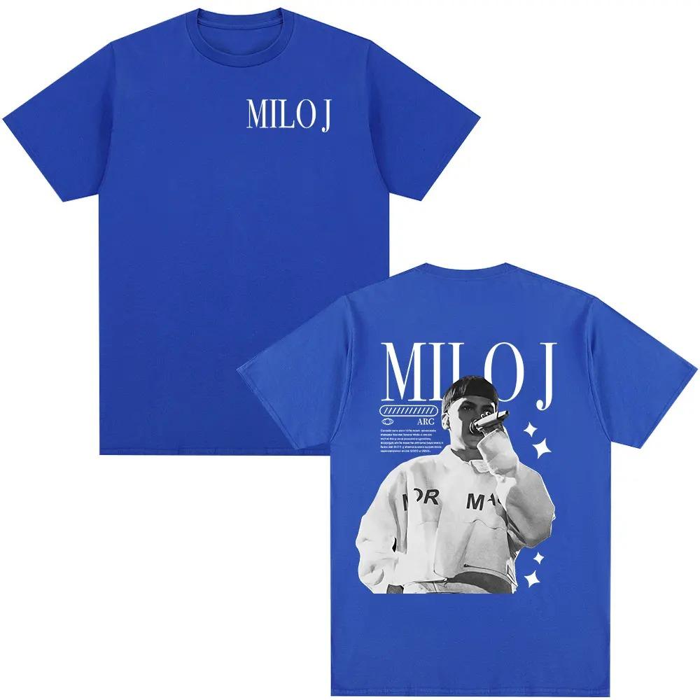 Milo J Official Merch TShirt Unisex 100 Cotton Loose Short Sleeve Fashion Hip Hop Streetwear Top Women And Unisex Tshirt