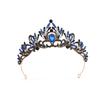 Baroque Retro Black Luxury Crown Bridal Tiara Wedding Dress Birthday Queen Crown Cake Crown