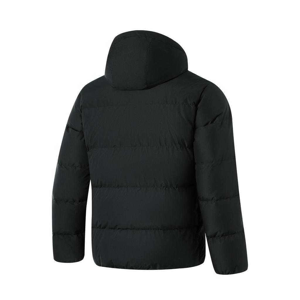 Li-Ning Training Series Hooded Down Jacket Black Men AYMV767-1
