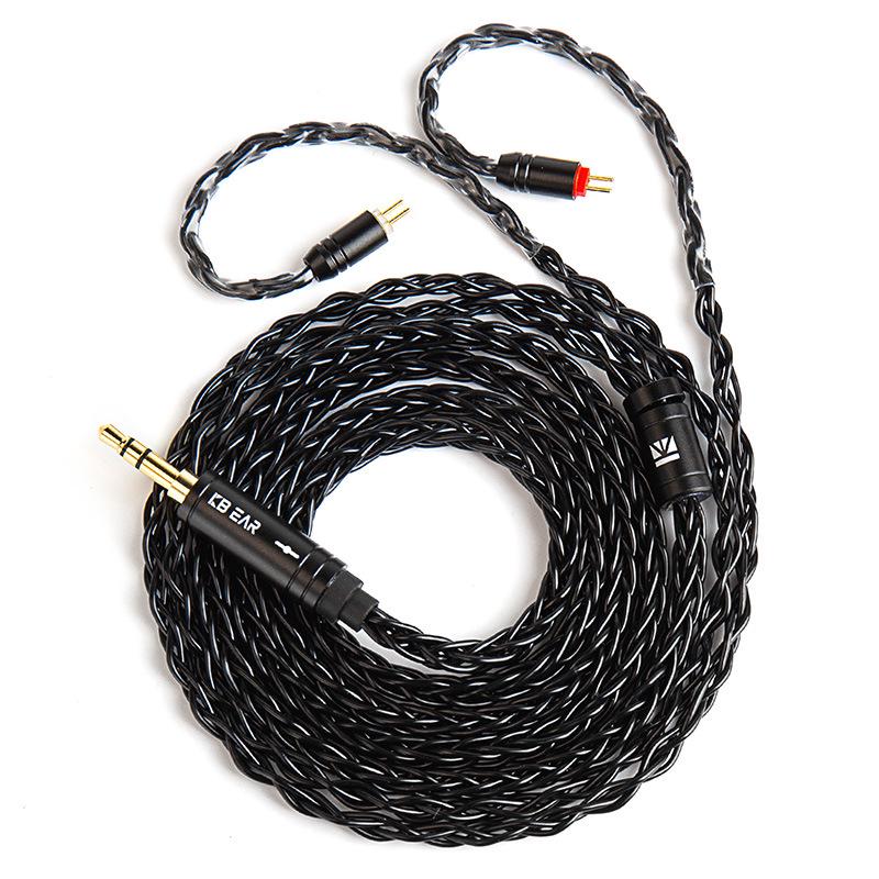2025 KBEAR ST-12plus Earphone 2m 8-Core OFC Balanced Upgrade Cable