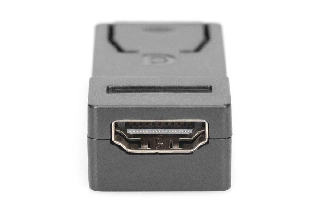 Adapter DIGITUS DisplayPort, DP-HDMI typA, M/Ż