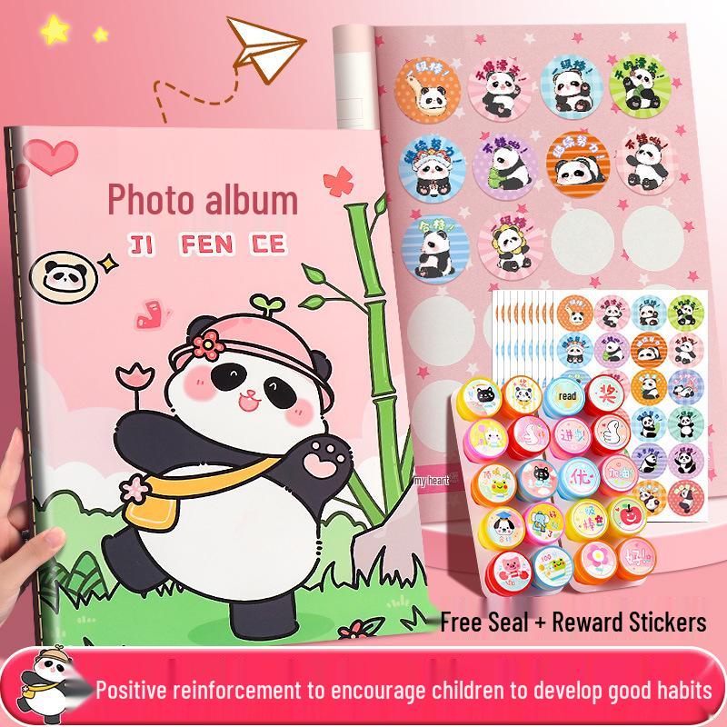 Primary School Reward Collection Book: Points, Medals, Stickers, and Stamps for Kids