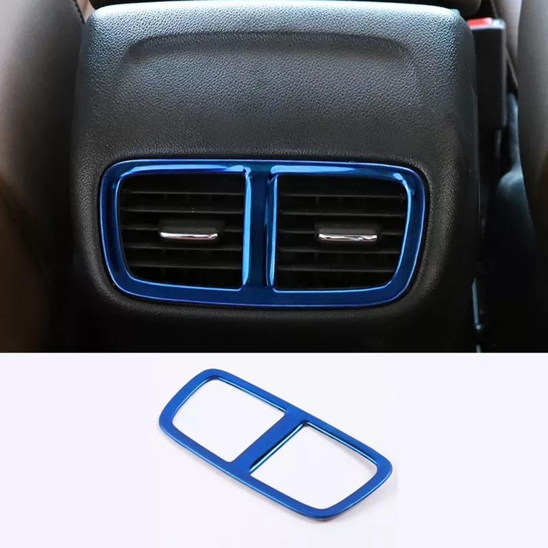 

Для Buick Regal Opel Insignia 2017 2018 ABS сталь салон сзади кондиционер вентиляционная крышка накладка наклейка автомобильные аксессуары