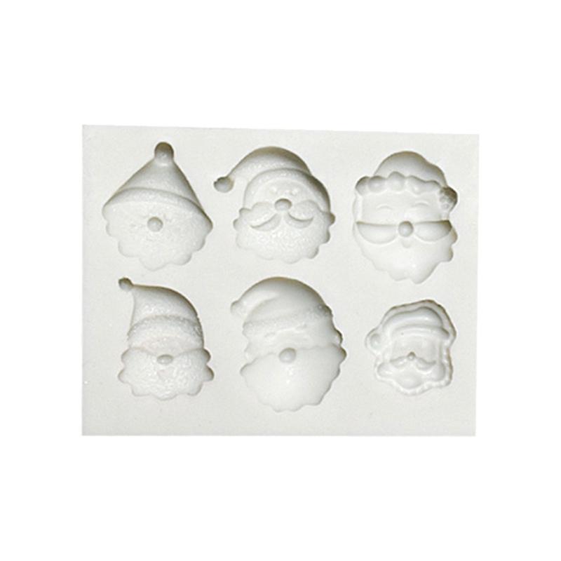 

Chocolate Mold Christmas Series Silicone Material for Kitchen DIY Cookie Fondant