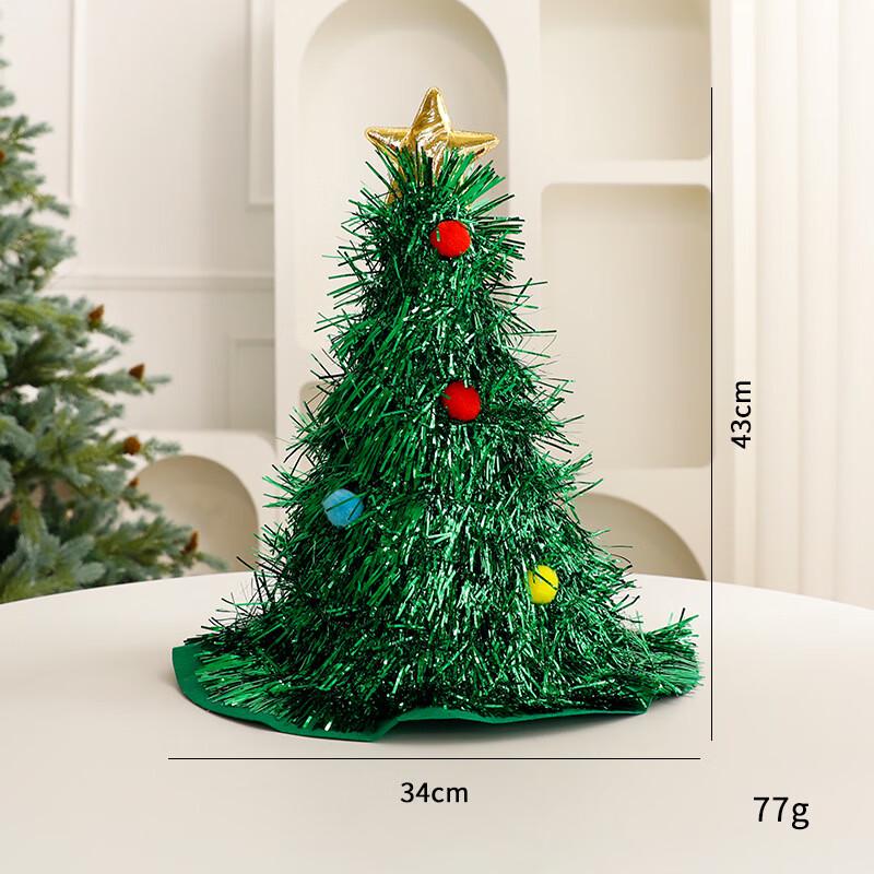 Christmas Tree Hat Hair Accessory