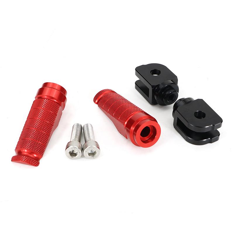 Motorcycle Front Foot Pegs Footrest Fit For Honda CB125R CB1000R CB600F HORNET CB650F CBF1000 CBR650F CBR250R MSX125 CBR650R