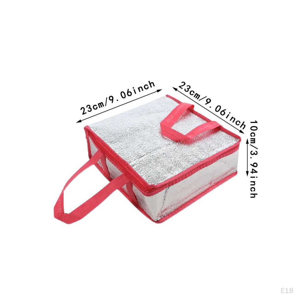 Food Warmer Bag for Pizza Delivery with Handle And Storage