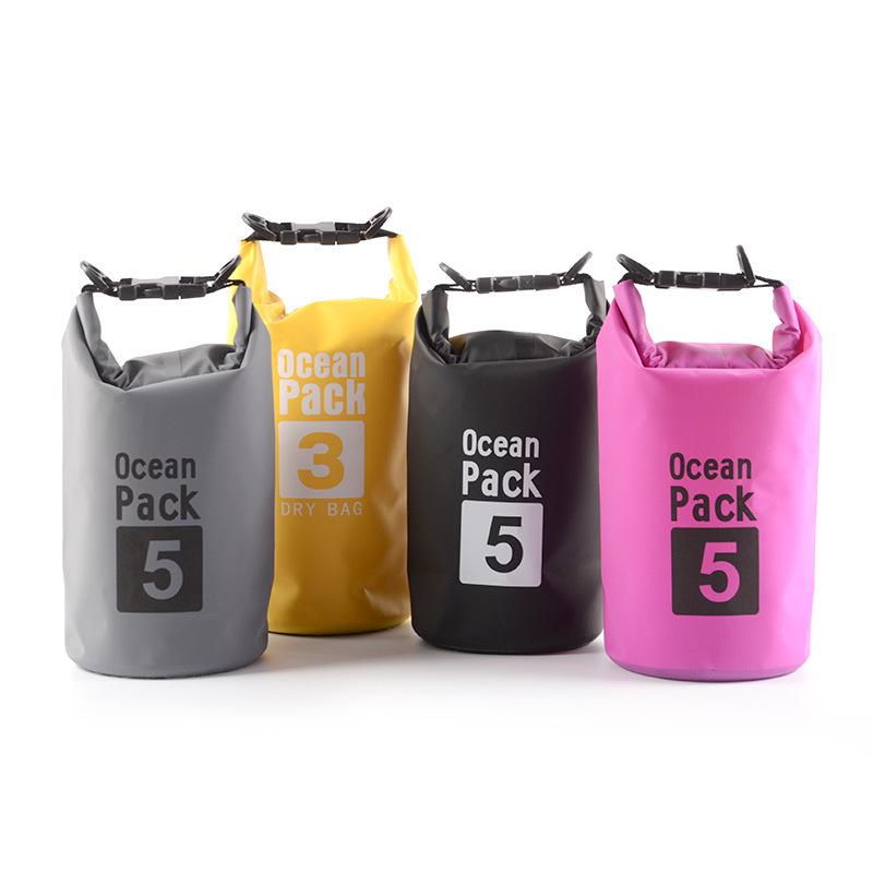 3L Waterproof Outdoor Bag for Rafting, Cycling, and Mountaineering 3L жёлтый