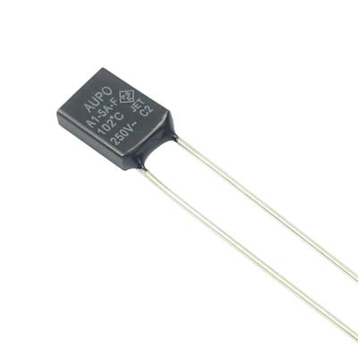 50pcs A1-5A-F Thermal Fuse TF Cutoff 102C 102 Degree 5A 250V  RH Square Temperature Switch Control