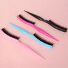 Hair Comb Hairs Fluffy Three Rows Boar Bristle Combs Hairdressing Back Teasing Brushes Hairdressing Styling Tools