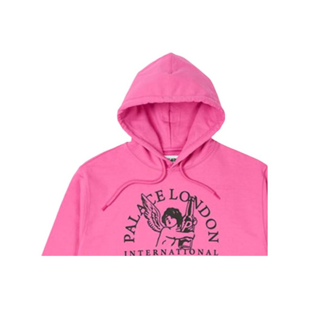 Palace International Hood Shock Pink Unisex Tops P25CS013
