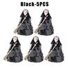 Hauntingly Elegant Witch Broom Tree Topper Halloween Star Decor Premium Resin Craft Gothic Christmas Collectible