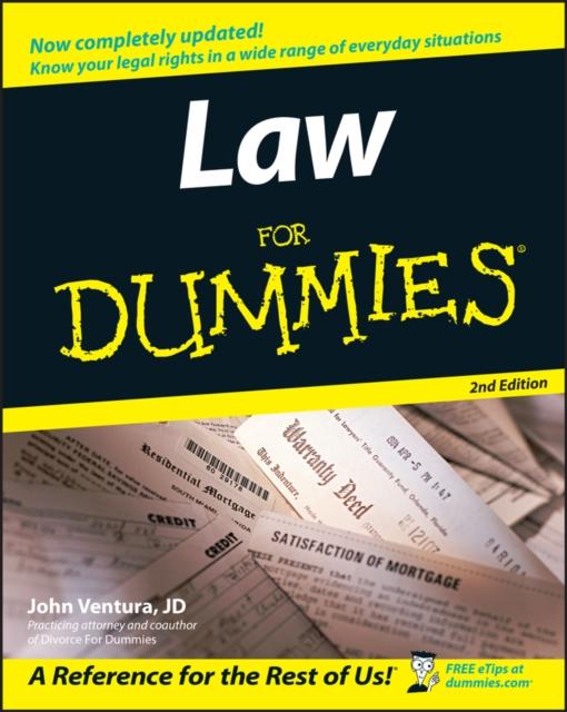 The Law For Dummies Book