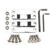 Chrome Front Fender Riser Spacer Bracket For Harley 00-13 Touring Road King Road Street Electra Glide FLHR FLHT 21" Wheel Chrome