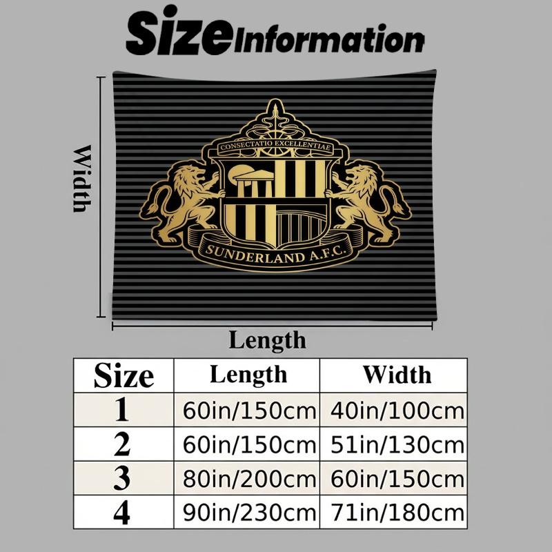 Sunderland Printed Tapestry – Wall Hanging for Bedrooms, Dorms, and Home Decor