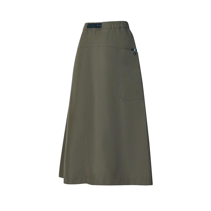 Fila Explore Trendy Minimalist Fashion Classic Retro Sports Outdoor Comfortable Versatile Loose Woven Casual Long Skirt Women Skirts A11W617302FDG