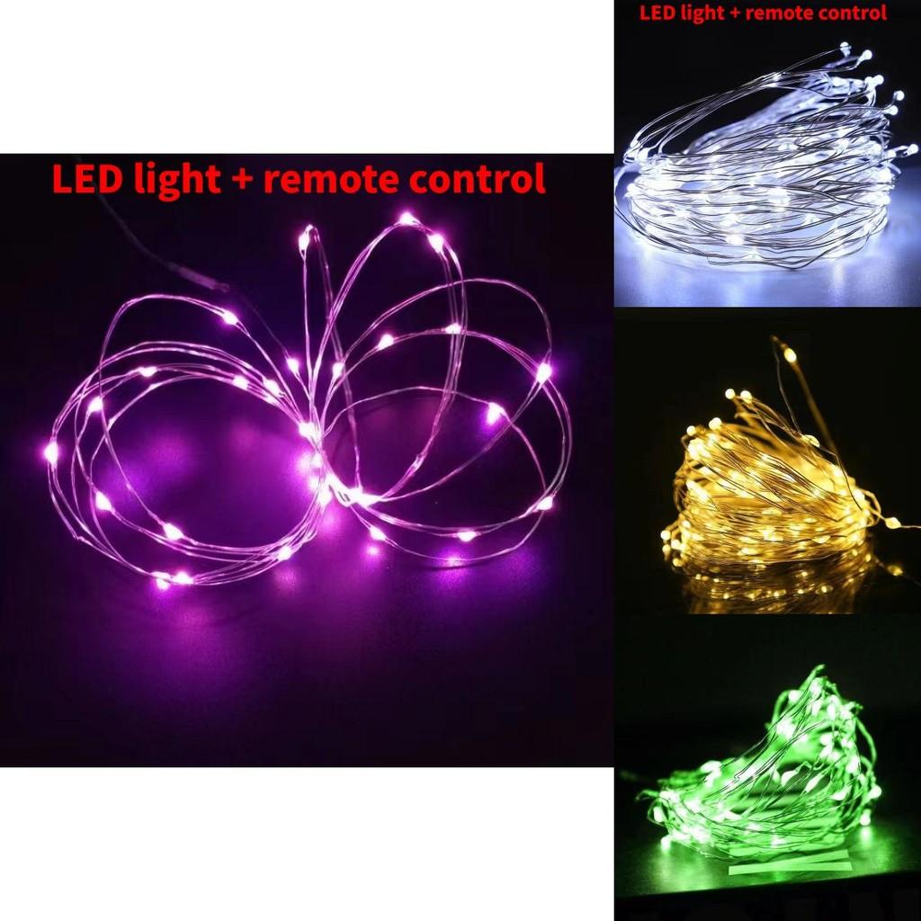 USB Kupfer Lichterkette mit Fernbedienung und IP55 Schutz für Weihnachtsdekoration