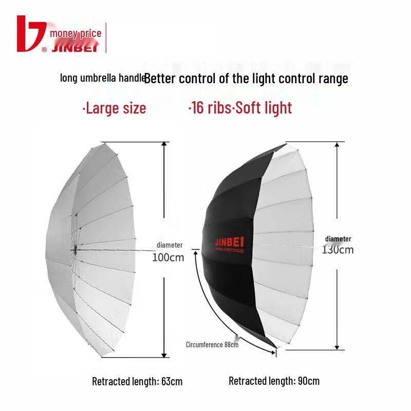 JINBEI 100CM Photography Softbox Reflector Umbrella