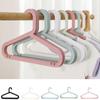 10Pcs Nordic Style Clothes Drying Rack Traceless Baby Hangers Clothes Display Hangers  Closet