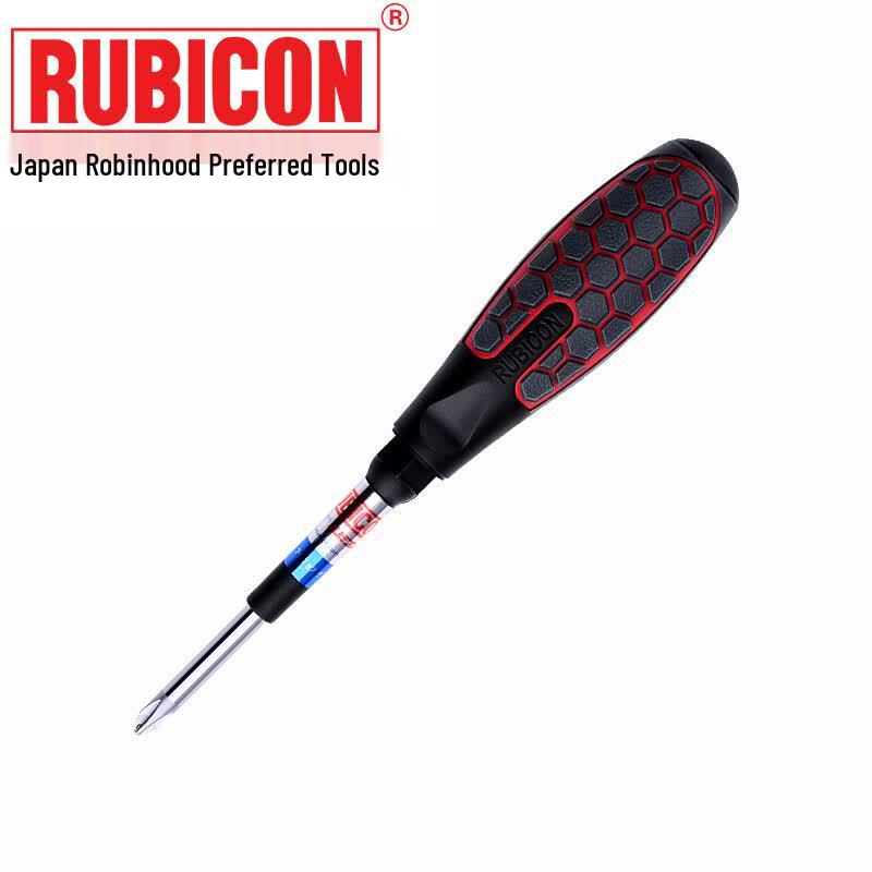 RUBICON No.62 Non-slip Magnetic Hardened Screwdriver