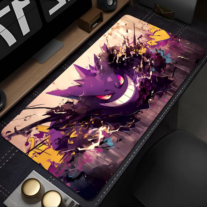 

Mouse Pad Gaming Large Keyboard Pad Game Accessories MousePad Gamer Player Table Mat Anime PC Carpet G-Gengar Mousepad XXL XXXL 23.6x11.8In(60x30CM)