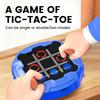 Tic Tac Toe Game Children Electronic Toys Noughts and Crosses Game Memory Training Infinite Portable Travel Games for Kids Adult