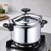 Stovetop Compatible Aluminum Pressure Cooker Heat-Resistant Non-Electric