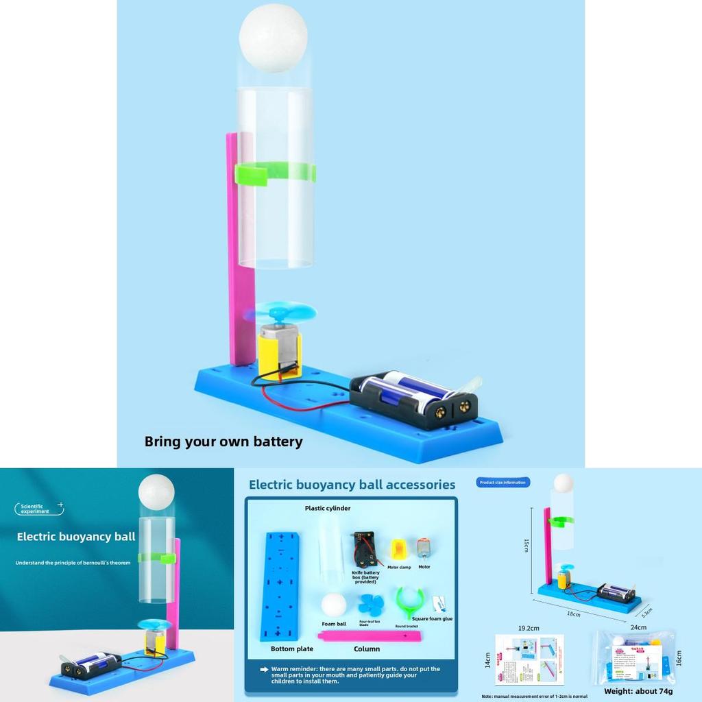 Scientific Experiment Diy Hovering Ball Physics Toy For Kids Science Learning