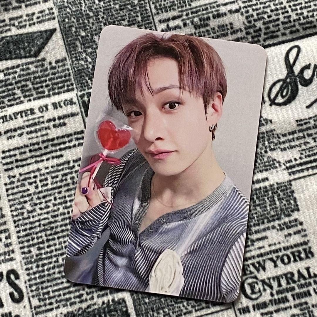 

[USED] Bang Chan StrayKids Raku-STAR ROCK-STAR Trading Card