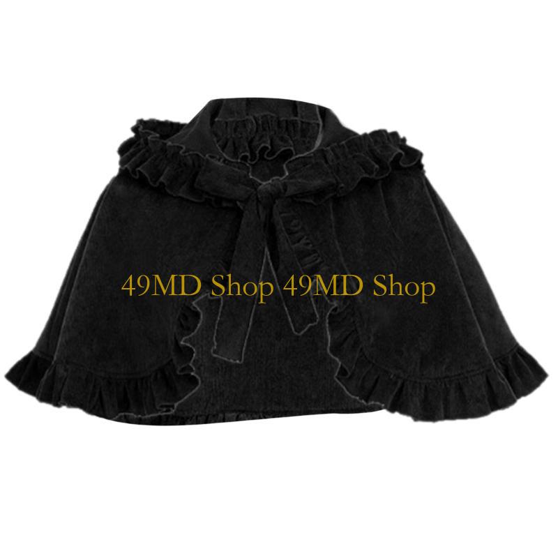 49MD Velvets Christmas Capes Warm Velvets Shawl Multipurpose Stylish Beautiful Shawl for Office Event and Family Gatherings