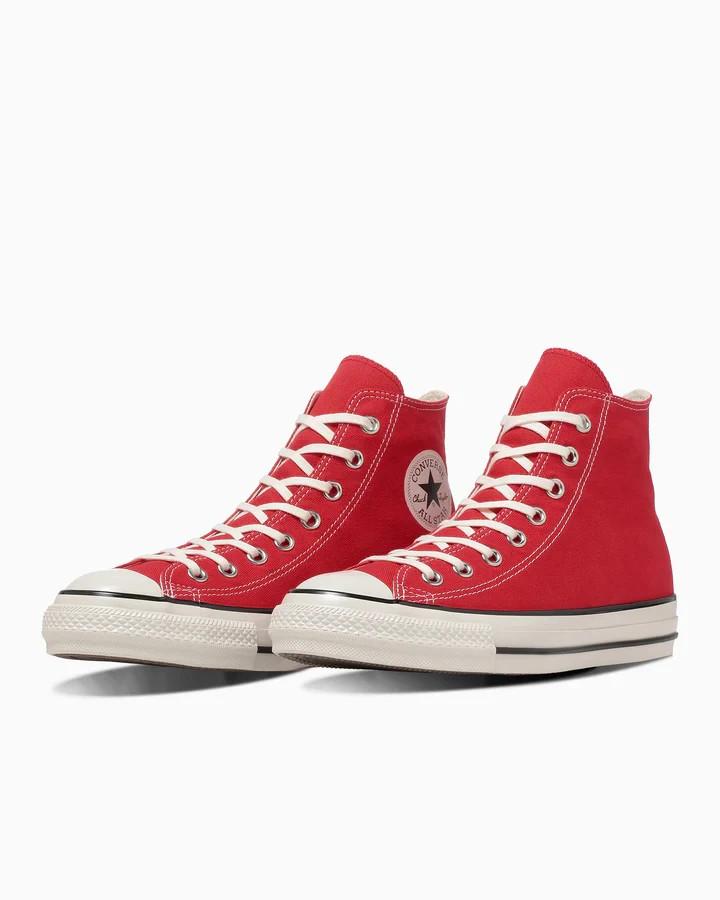 31318191 Converse All Star Aged Hi Signal Red (Men s) 4