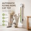 Rechargeable Cord Teaser for Single-Feline and Several-Feline Homes, Automatic Moving Line Device with Flexible Household Positioning