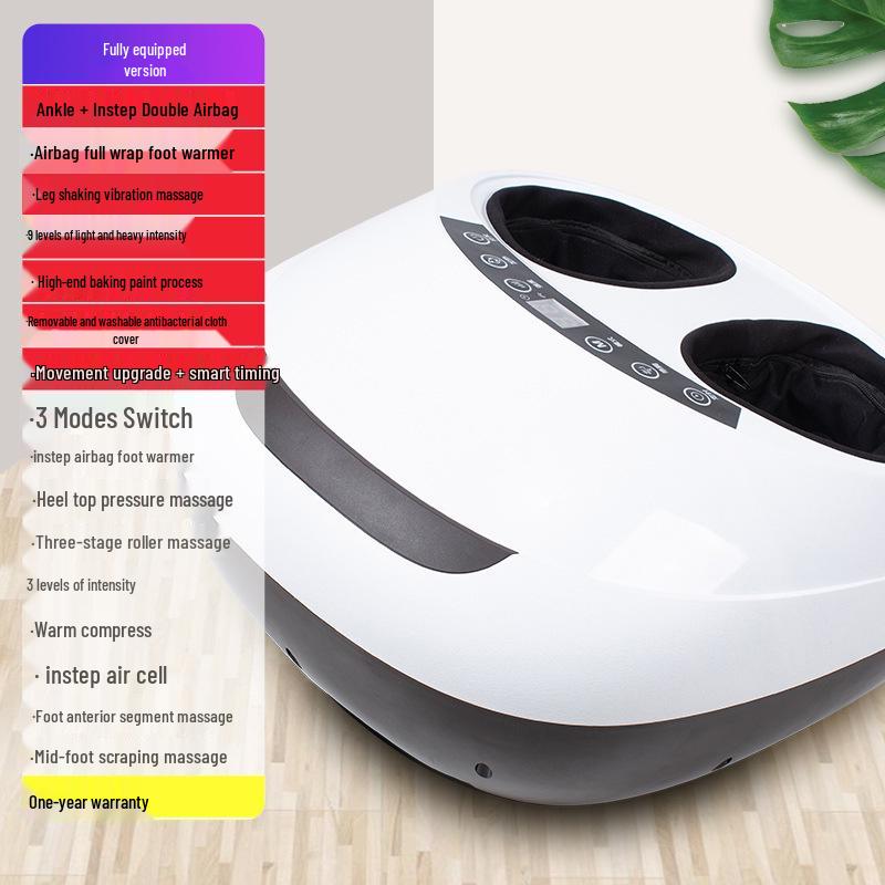 

Fully Automatic Foot Leg Calf Massager with Acupoint Kneading & Pressing Functions