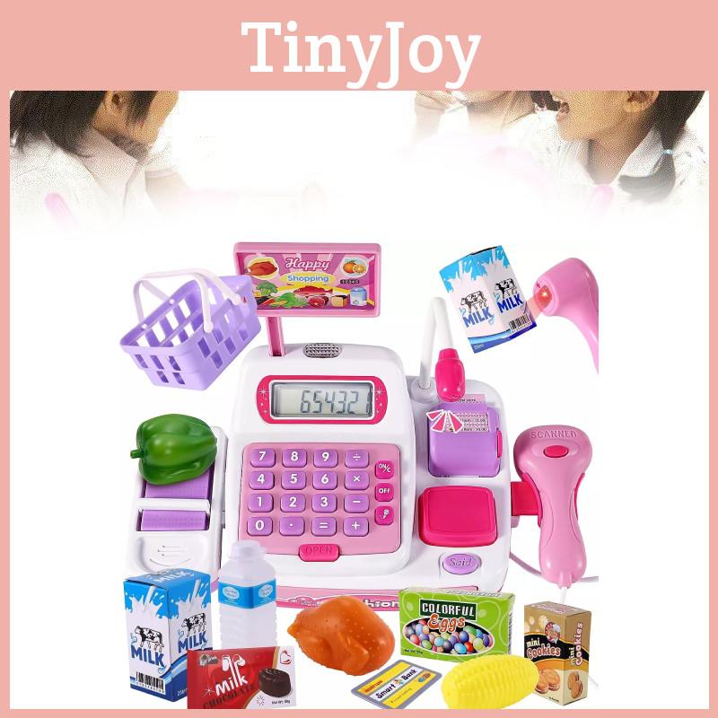 Colorful And Engaging Children Supermarket Cash Register Toy For Pretend Play Ages 3 To 6