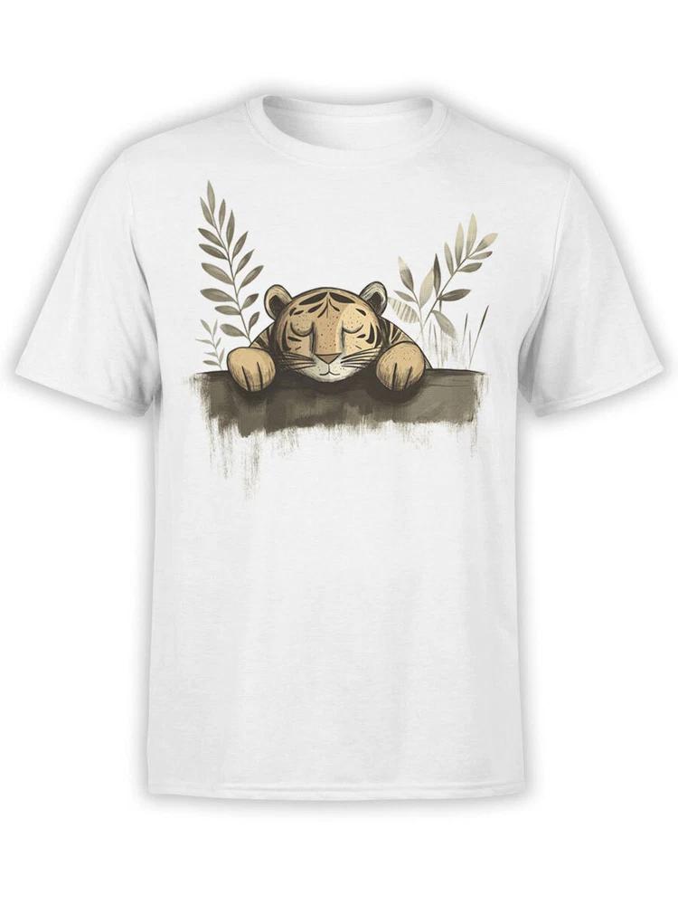Fantucci Tiger TShirt Collection Tiger Snooze TShirt Unisex S