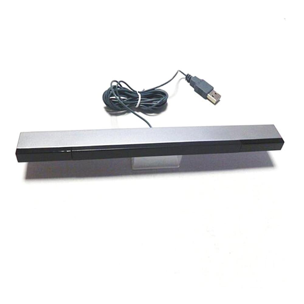 New USB TV Wired Remote Sensor Bar for Wii Console Receiver Inductor