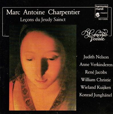 CD CHARPENTIER MA. - Lecons Du Jeudy Sainct: Jacobs / Co HMC901006 France Classical Used