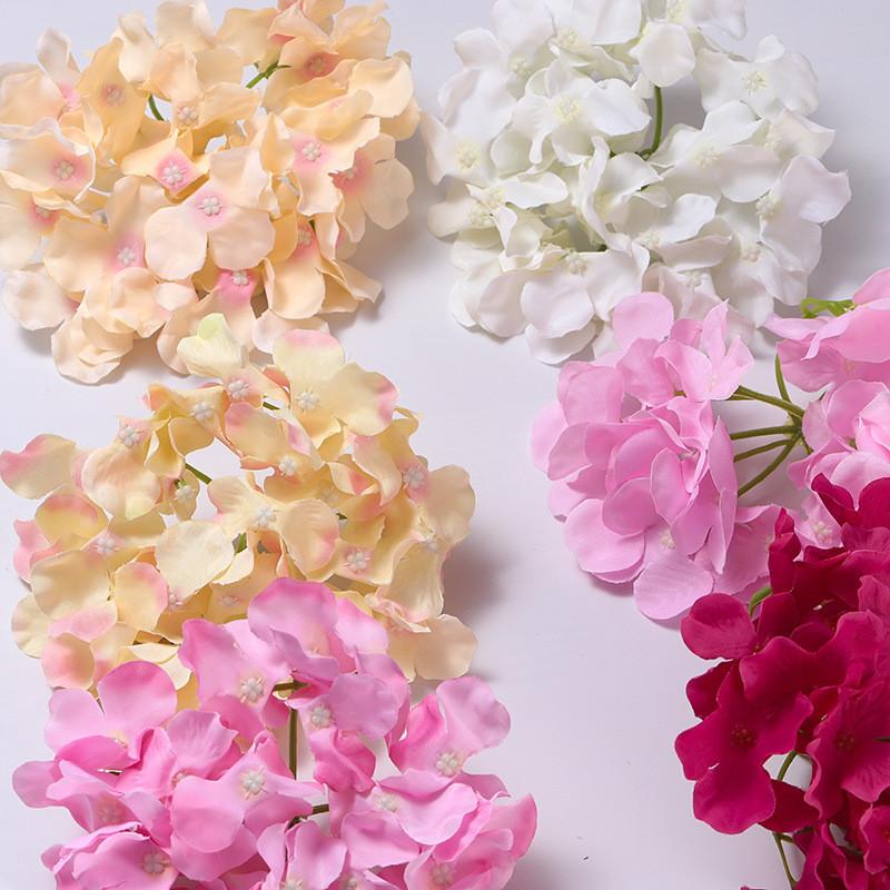Blooms Hydrangea Silk For Wedding Photography Backdrop Home Decor