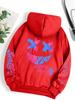 Hot Happy Day Graffiti Print Hoodie Street Hip Hop Hoody Women Men Fashion Crewneck Versatile Hoodies Vintage Oversize Clothes
