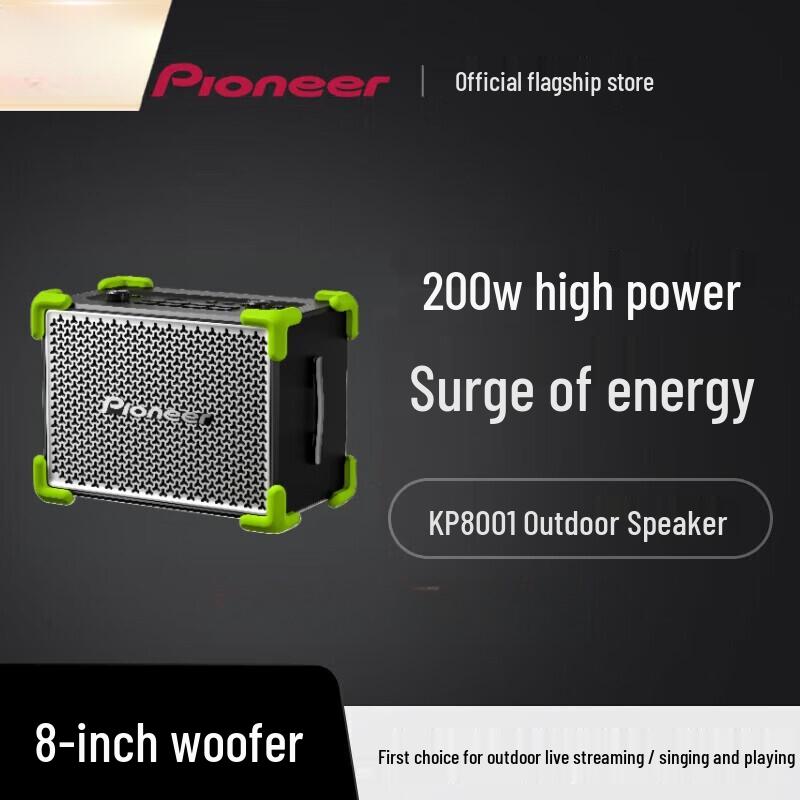 

Pioneer LA-8001BL Portable Live Stream Instrument Speaker (CN version)
