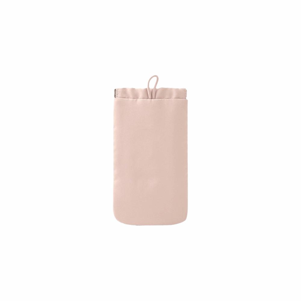 Portable Eyewear Storage Bag Soft Earphone Bag Automatic Closing Makeup Pouch Reading Glasses
