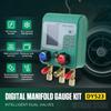 High Precise Car Air Conditioning Refrigerants Pressure Gauge with LED Display Suitable for Easy Monitoring Diagnostics