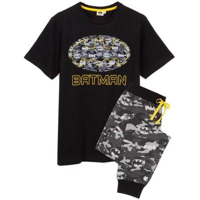 Mens Logo Camo Long Pajamas Set