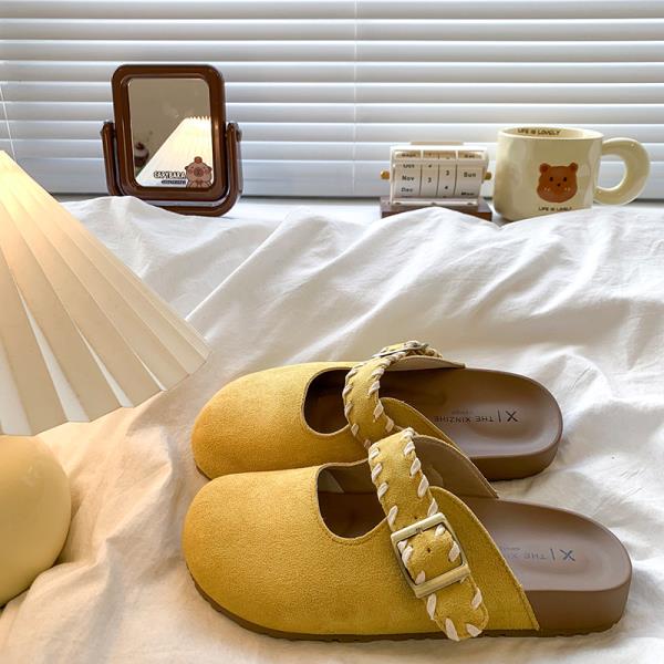 

Fashion Cover Toe Shoes Woman s Slippers Slides Platform 2025 Scandals Mary Janes Shoes Woman 2025 Cover Toe Female Slippers Platform Ne 35