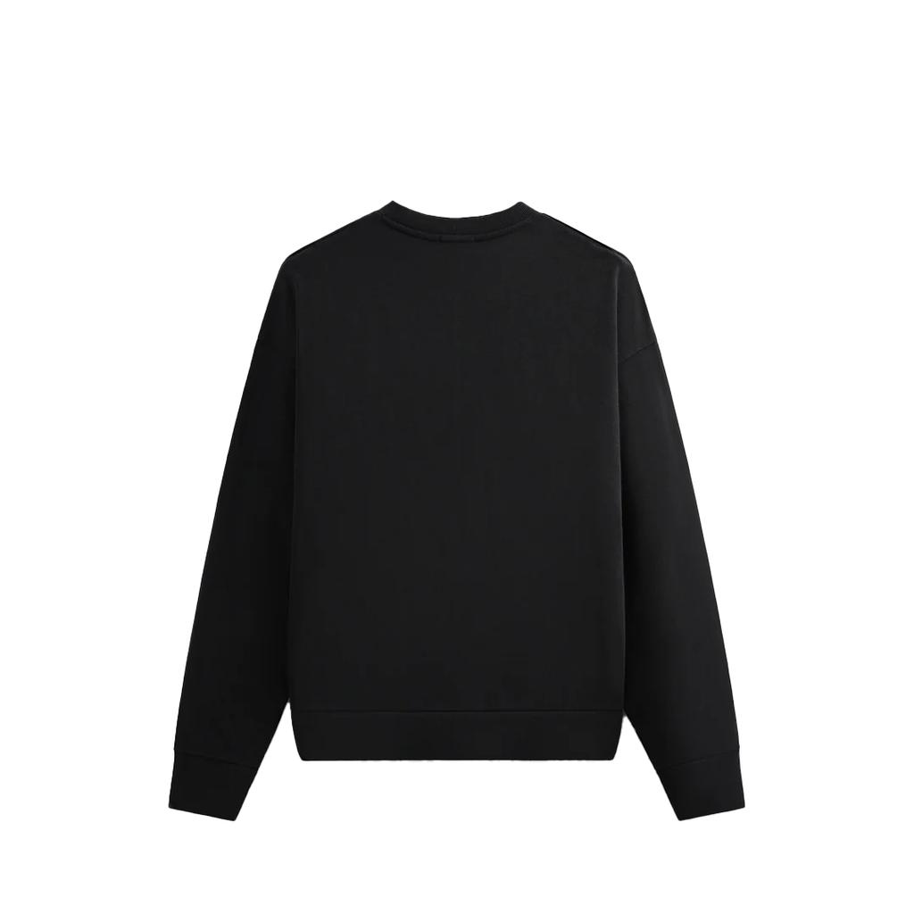Kith Nelson Letter Design Pullover Comfortable Crew Neck Long Sleeve Sweatshirt Men sweatshirt Black KHM032349-001