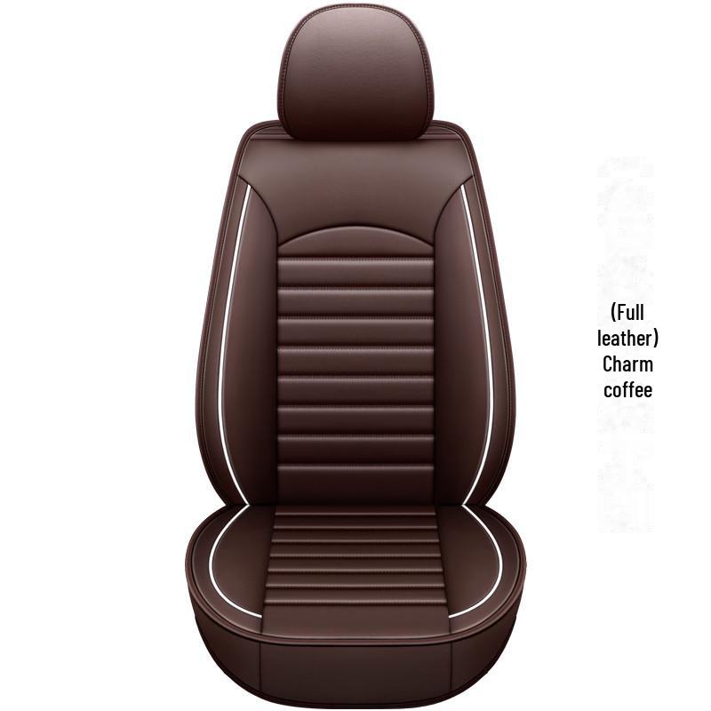 Sommer is silke bilsetepute for småbileier og passasjer, lær full omsluttende enkeltsetetrekk for lastebil, universell passform