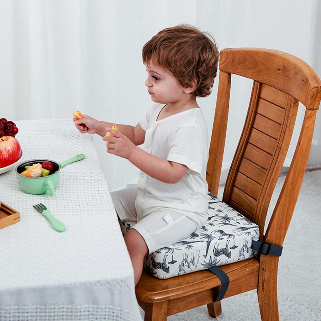Toddlers Boosters Seat Kids Chair Heightening Booster Travel Sponge Feeding Cushion for Dining