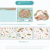 Forest Party 3D Landscape Sticker Paper Multi-functional Cabin Scene Game Stickers  Card Lover