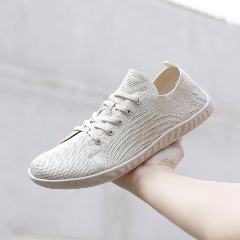 Male Casual breathable shoes Outdoor non slip Men Barefoot Soft Sole Flats Non Slip Walking Footwear Plus Size Comfort Sneakers