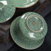 Longquan Celadon Ge Kiln Sancai Gaiwan